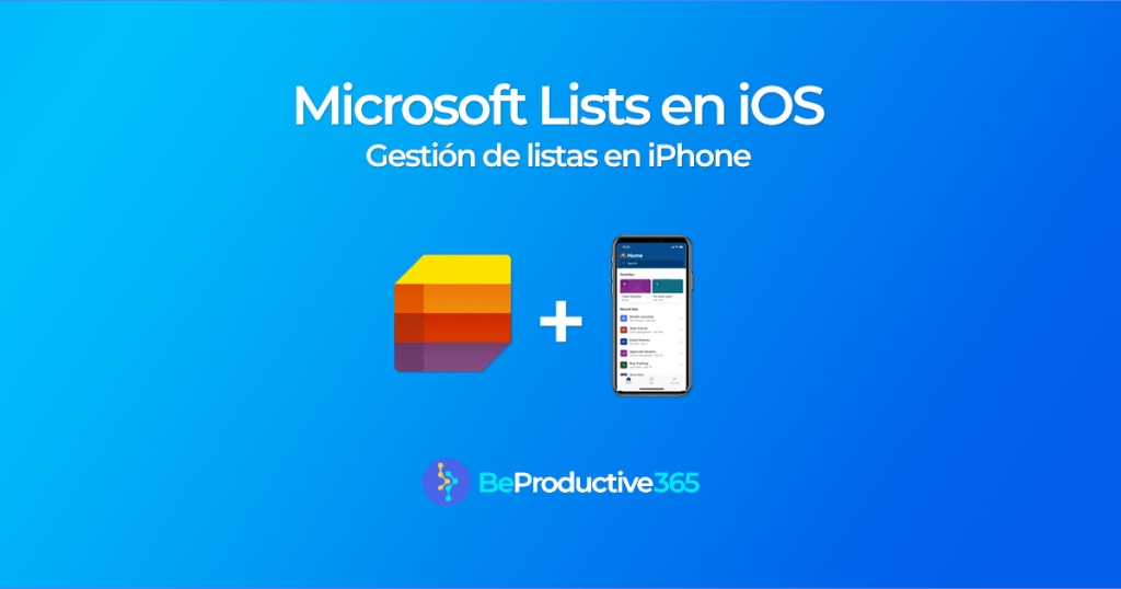 Microsoft Lists en iOS